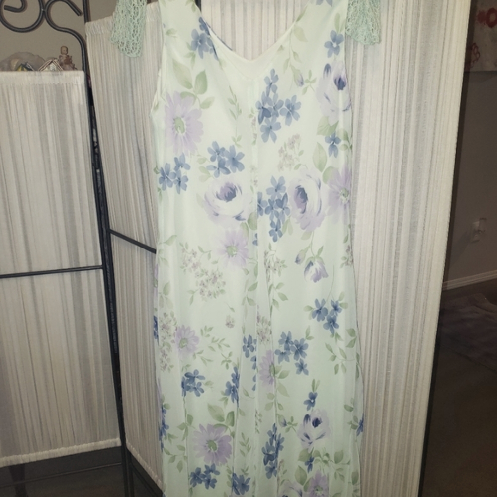 2Pc Sundresswith Open Knit Sweater - M - Picture 7 of 8